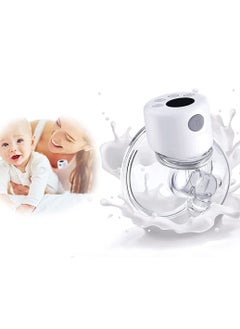 Buy Electric Wearable Breast Pump, Portable Wireless Breastfeeding Pump Hand Free Breastpump, 2 Modes, 9 Adjustable Suction Level(27mm Flange) in UAE