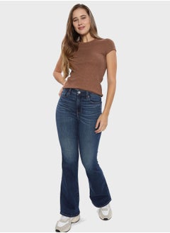 اشتري Flared High Waist Jeans في الامارات