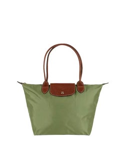 Buy Longchamp Le Pliage long handle medium size Travel Bag Tote Bag36*28*14*25*24CM in UAE