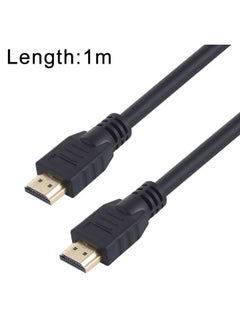 Buy Super Speed Full HD 4K x 2K 30AWG HDMI 2.0 Cable with Ethernet Advanced Digital Audio / Video Cable Computer Connected TV 19 +1 Tin-plated Copper Version, Length: 1m in Saudi Arabia