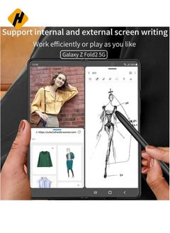 Buy SAMSUNG Galaxy S Pen Fold Edition, Slim 1.5mm Pen Tip, 4,096 Pressure Levels, Included Carry Storage Pouch, Compatible Galaxy Z Fold 3 in Saudi Arabia