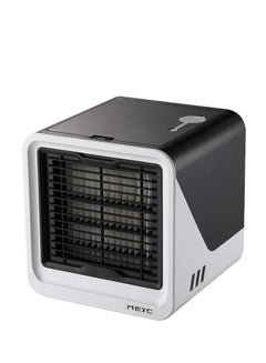 Buy Portable Air Conditioner Fan, 3 in 1 Personal Mini Cooling Fan with Water Mist Spray, 3 Speed Evaporative Air Cooler Small Air Conditioner Humidifier Water Fan Mist Mist Desk Fan (Black) in UAE