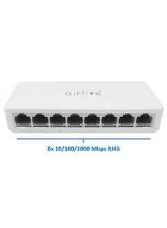 Buy Airlive Plug-and-Play 8-Port Gigabit Switch 10/100/1000 in Egypt