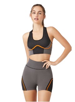 Buy Active Seamless Colorblock Biker Shorts in Egypt