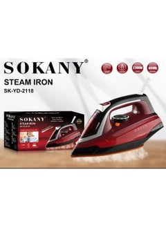 Buy Sokany Steam Iron 2200W 480ml SK-YD-2118 in Egypt