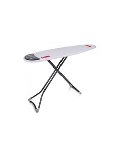 اشتري Harmony Nano Still Iron Board Ironing Table Heat Resistant Contemporary lightweight and Compact Ironing Board With Iron Rest All-Iron Frame Home Supply Space Saving Ironing Stand 38X140 في الامارات