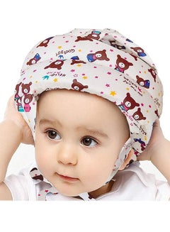 Buy Baby Head Protector Helmet, Breathable Safety Head Guard Cushion with Adjustable Straps Protection Cap in UAE