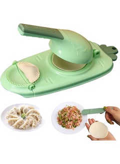 Buy Two-in-one Dumpling Machine New Kitchen Dumpling Tool Manual Dumpling Machine Mold Baking Pastry Handmade Artifact Pressure Dumpling Skin Mold in Saudi Arabia