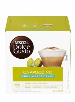 Buy Dolce Gusto Cappuccino Skinny Unsweetened 16 Coffee  Pods in UAE