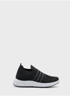 Buy Zig Zag Detail Comfort Shoe in Saudi Arabia