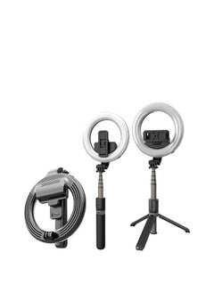 Buy Selfie Ring Light Tripod Bluetooth Selfie Stick, Cell Phone Holder LED Selfie Light Stand for Live Stream Photography in Egypt