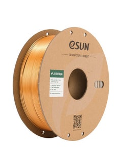 Buy eSun eSilk-PLA Magic Crack Resistant Filament 1.75mm | Crack Resistant - Smooth Finish PLA Tolerance Within +/-0.05mm GOLD SILVER in UAE