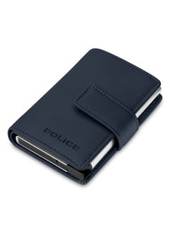 Buy Police Javlon Vegan Leather & Alloy Men's Card Case, RFID Safe - PELGD2206902 in UAE