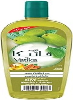 Buy Vatika Naturals Olive Enriched Hair Oil 180 ml | Almond & Vitamin E | Nourishes & Protects For All Hair Types in Egypt