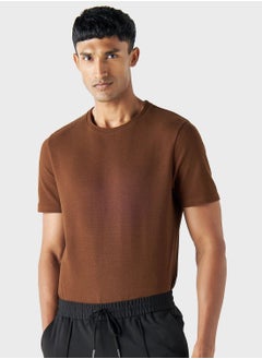 Buy Essential  Crew Neck T-Shirt in Saudi Arabia