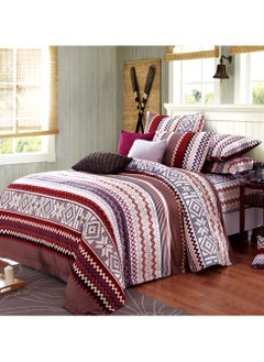 Buy quilt set 100% Cotton 3 pieces size 240 x 240 cm model 4013 from Family Bed in Egypt