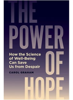 اشتري The Power of Hope: How the Science of Well-Being Can Save Us from Despair في الامارات