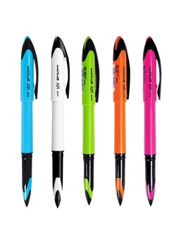 Buy 5-Piece Air Micro Roller Pen Blue Ink in UAE