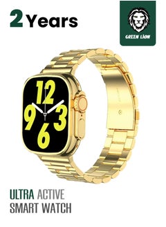 Buy Golden Edition Smart Watch 2.16" Screen Size 350mAh Battery 10 Days Standby Time IPS 240*294 Resolution Multiple NFC & Always on Display - Gold in UAE