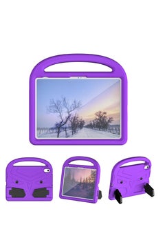 اشتري Lightweight Kids Friendly Shockproof Handle Stand Cover Case for ipad 10th 10.9 inch 2022（A2757/A2777）Purple في الامارات