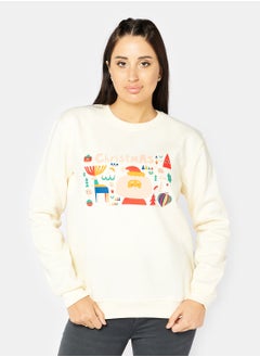 اشتري SWEATSHIRT For Women - OFF-WHT في مصر