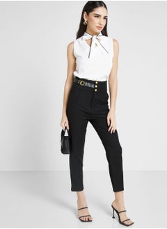 Buy Belt Detail Pants in UAE