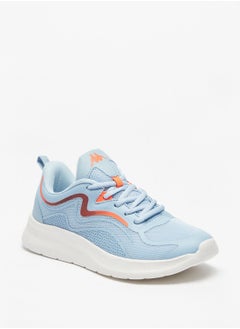 اشتري Kappa Women'S Textured Lace-Up Trainer Shoes في الامارات