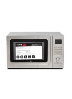 Buy FAGOR Microwave With Grill Silver, 34 Liter Power Levels With Weight/Time Defrost Function+ Auto Reheat MWO-34DGESU. in UAE