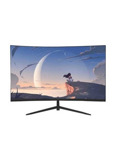 Buy 27-inch IPS Curved Gaming Monitor with Frameless Full HD (1920x1080)Display,144Hz Refresh Rate ,HDMI VGA DP USB Ports and Built in Speaker Black in Saudi Arabia
