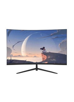 Buy 27-inch IPS Curved Gaming Monitor with Frameless Full HD (1920x1080)Display,144Hz Refresh Rate ,HDMI VGA DP USB Ports and Built in Speaker Black in Saudi Arabia