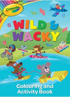 Buy CRAYOLA WILD AND WACKY COLOUR AND ACTIVITY BOOK in Egypt