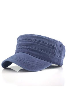 اشتري Cap Military Flat Cap Classic Style Sunscreen Sun Hat Casual Hat في السعودية