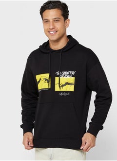 Buy Graphic Printed Hoodie in Saudi Arabia