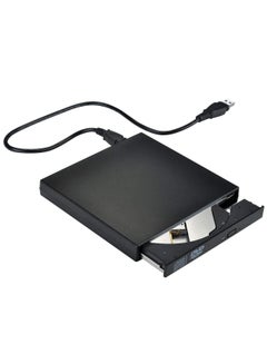 Buy External Blu Ray Drive USB 2.0 Ultra-Slim CD/DVD-ROM CD/DVD-RW Burner Player Rewriter for All Laptop/Notebook/Desktop with Windows 7/8/10/XP MAC OS(Black) in UAE
