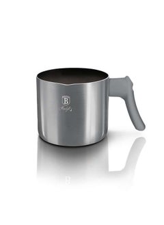 اشتري Aluminum Milk Pot 1.2 Liter, Grey في الامارات