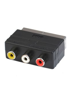 Buy A/V to 20 Pin Male SCART Adapter in Saudi Arabia