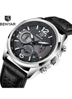 Buy Watches for Men Watch Quartz Luxury Chronograph Waterproof Watch 5171 in Saudi Arabia