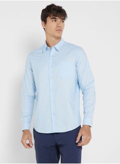 اشتري Long Sleeve Oxford Shirt في السعودية