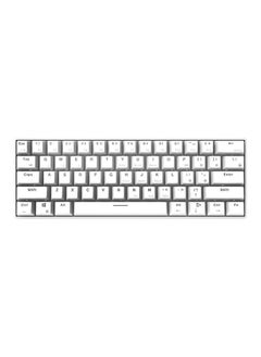 Buy 61 Keys Wireless Keyboard White/Black in Saudi Arabia