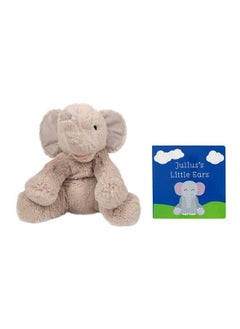 اشتري Plush Elephant And Board Book Gift Set في الامارات