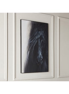 Buy Iqra Horse High Gloss Framed Picture 90 x 60 x 2.5 cm in UAE