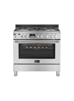 Buy Zanussi 5-burner TasteMax cooker with gas oven and hob ZCG92686XA in Egypt