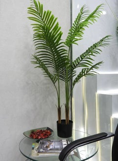 اشتري شجرة النخيل الجنة الاصطناعي النبات الأخضر لتزيين المكاتب المنزلية 125x16x16 في الامارات