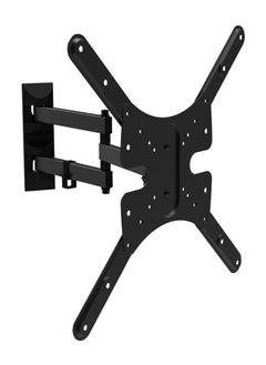 اشتري Articulating TV Wall Mount Bracket Black في الامارات