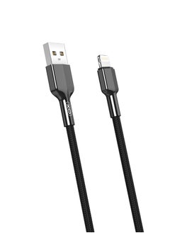 اشتري INET USB Cable Lightning 2.4A Compatible for iPhone 14/14 Pro/14 Plus/14 Pro Max, iPad Pro, iPhone 8-13 All Series / 1000mm في الامارات