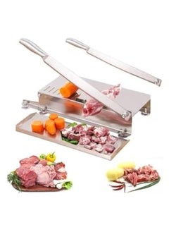 Buy Bone Meat Slicer,Stainless Steel Cutter Machine,Rib Fish Chicken Beef Cutting Machine,Machine For home Cheese Fruit in UAE