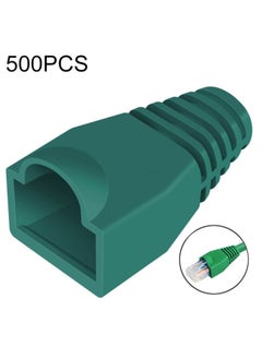 اشتري Network Cable Boots Cap Cover for RJ45, Green (500 pcs in one packaging , the price is for 500 pcs)(Green) في الامارات