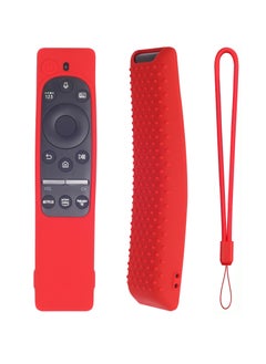 Buy Case for Samsung TV Remote Controller BN59 Series Silicone Protecitve Case, Anti-Slip and Shockproof Silicone Case for Samsung Remote Control (Red) in Saudi Arabia