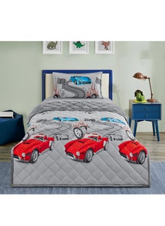 اشتري 3-Piece Kids Velvet Comforter Set: Cozy Winter Bedding with Velvet and Fur في السعودية