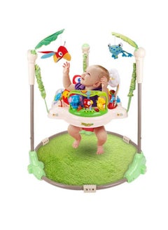 Buy Baby Walker and Jumper with Light and Music Jumperoo Baby Learning Jump Walker for Baby Fitness World in Saudi Arabia